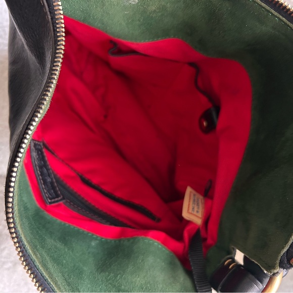 Dooney & Bourke Black Florentine Twist Strap Hobo - Picture 8 of 13